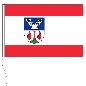 Preview: Flagge Gemeinde Jork 20 x 30 cm Marinflag