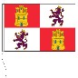 Preview: Flagge Kastilien-León 100 x 150 cm