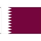 Preview: Flagge Katar 90 x 150 cm