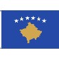 Preview: Flagge Kosovo 90 x 150 cm