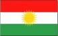 Preview: Flagge Kurdistan 90 x 150 cm