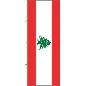 Preview: Flagge Libanon 400 x 120 cm