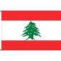 Preview: Flagge Libanon 90 x 150 cm