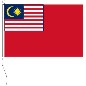 Preview: Flagge Malaysia Handelsflagge 100 x 150 cm