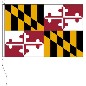 Preview: Flagge Maryland (USA) 80 X 120 cm