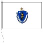 Preview: Flagge Massachusetts (USA) 80 X 120 cm