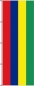 Preview: Flagge Mauritius 400 x 150 cm