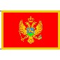 Preview: Flagge Montenegro 90 x 150 cm