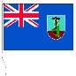Preview: Flagge Montserrat 150 x 225 cm