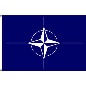 Preview: Flagge NATO 90 x 150 cm