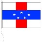 Preview: Flagge Niederländische Antillen 120 x 200 cm
