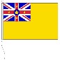Preview: Flagge Niue 50 x 75 cm