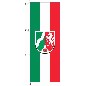 Preview: Auslegerfahne Nordrhein-Westfalen-Zeichen (B?rgerflagge) 150 x 400 cm Marinflag