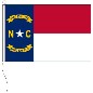 Preview: Flagge North Carolina (USA) 80 X 120 cm