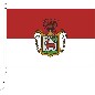 Preview: Flagge Obernburg am Main   45 x 30 cm Marinflag