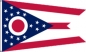 Preview: Flagge Ohio (USA) 90 x 150 cm