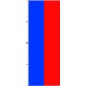 Preview: Flagge Oldenburg blau/rot 500 x 150 cm