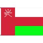 Preview: Flagge Oman 90 x 150 cm