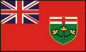 Preview: Flagge Ontario (Can) 90 x 150 cm