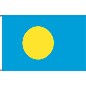 Preview: Flagge Palau 90 x 150 cm