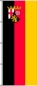 Preview: Flagge Rheinland-Pfalz 200 x 80 cm