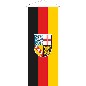 Preview: Bannerfahne Saarland 120 x 300 cm Marinflag