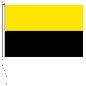 Preview: Flagge Sachsen-Anhalt ohne Wappen 60 x 90 cm