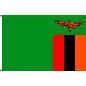 Preview: Flagge Sambia 90 x 150 cm
