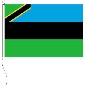 Preview: Flagge Sansibar 80 x 120 cm