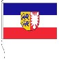 Preview: Flagge Schleswig-Holstein mit B?rgerwappen 225 x 150 cm Marinflag