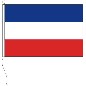 Preview: Flagge Serbien Montenegro 1992-2006  20 x 30 cm