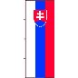 Preview: Flagge Slowakei 400 x 150 cm