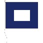 Preview: Flagge Signal P 30 x 36 cm
