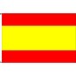 Preview: Flagge Spanien ohne Wappen Handelsflagge 90 x 150 cm
