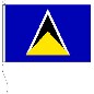 Preview: Flagge St. Lucia 60 x 90 cm