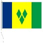 Preview: Flagge St. Vincent + Grenadines 20 x 30 cm