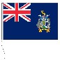 Preview: Flagge Süd Georgia und Süd Sandwich Inseln 120 x 200 cm Marinflag