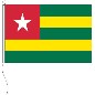 Preview: Flagge Togo 20 x 30 cm