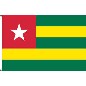 Preview: Flagge Togo 90 x 150 cm