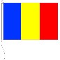 Preview: Flagge Tschad 20 x 30 cm