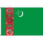 Preview: Flagge Turkmenistan 90 x 150 cm
