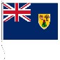 Mobile Preview: Flagge Turks- und Caicos - Inseln 200 x 335 cm