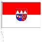 Preview: Flagge Unterfranken 20 x 30 cm Marinflag