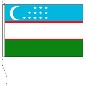Preview: Flagge Usbekistan 100 x 150 cm