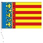 Preview: Flagge Valencia (Region) 40 x 60 cm