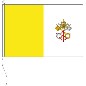 Preview: Flagge Vatikan 80 x 120 cm