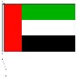 Preview: Flagge Vereinigte Arabische Emirate 120 x 200 cm