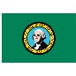 Preview: Flagge Washington (USA) 90 x 150 cm