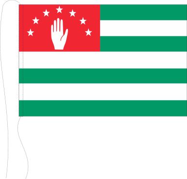 Tischflagge Abchasien 15 x 25 cm