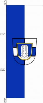 Flagge Adelebsen  300 x 120 cm Marinflag - Hochformat